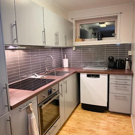 Fredelig Med Utsiktsplass Til Nordlys Apartamento