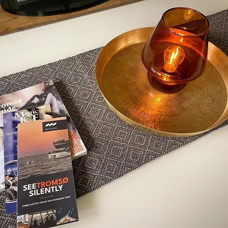 Apartamento Fredelig Med Utsiktsplass Til Nordlys *