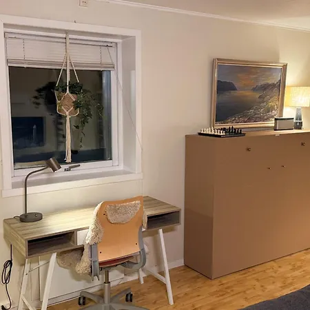 Fredelig Med Utsiktsplass Til Nordlys Apartament