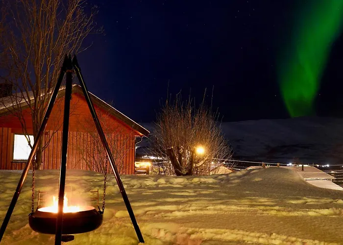 Fredelig Med Utsiktsplass Til Nordlys شقة
