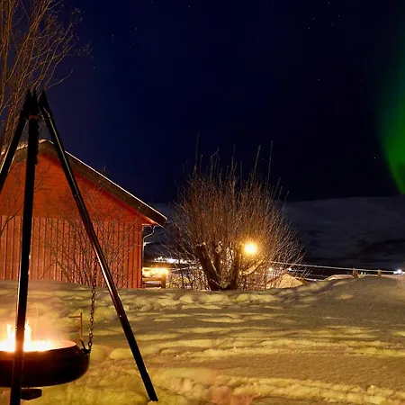 Fredelig Med Utsiktsplass Til Nordlys דירה